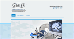Desktop Screenshot of gaussimagmedicas.com