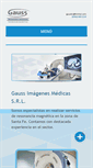 Mobile Screenshot of gaussimagmedicas.com
